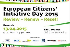 Conclusies European Citizens’ Initiative Day 2015