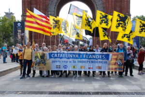 Met de VVB naar de Diada in Barcelona