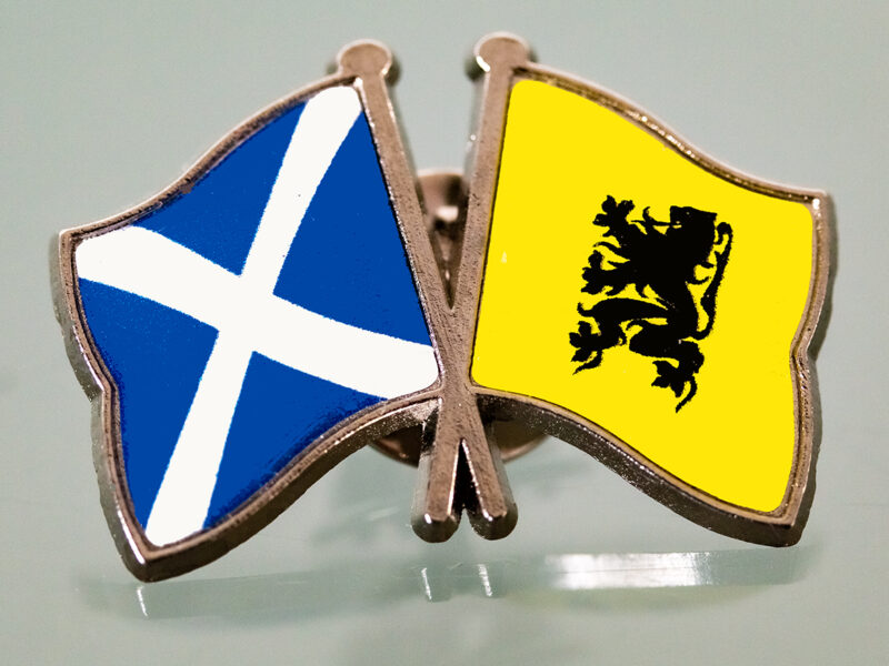 Speldje Vlaanderen-Schotland