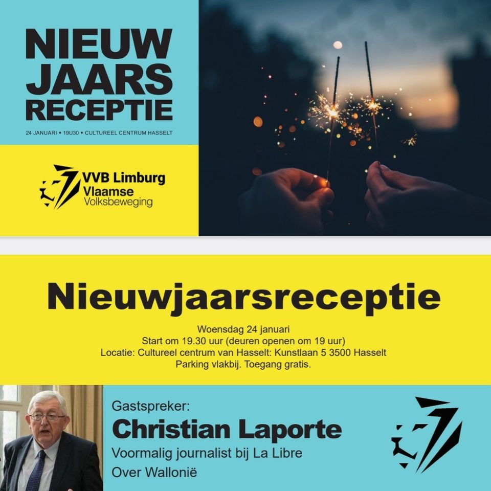 Nieuwjaarsreceptie VVB-Limburg