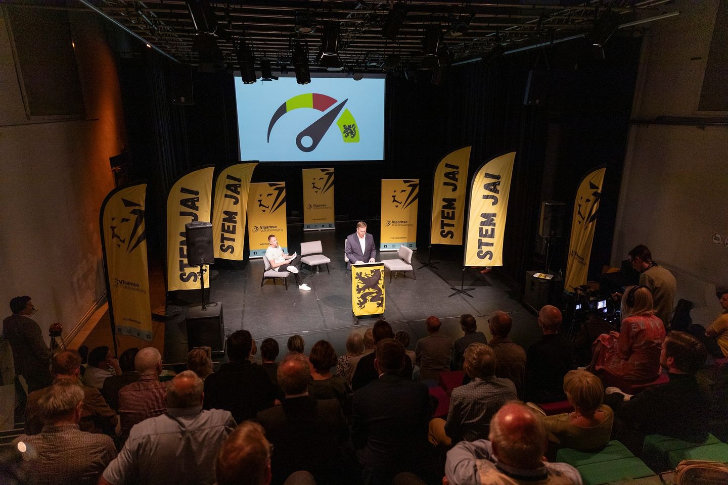 Voorstelling 'onafhankelijkheidsbarometer' in Mechelen op 9 mei 