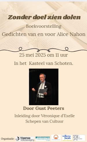 Boekvoorstelling Zonder doel zien dolen