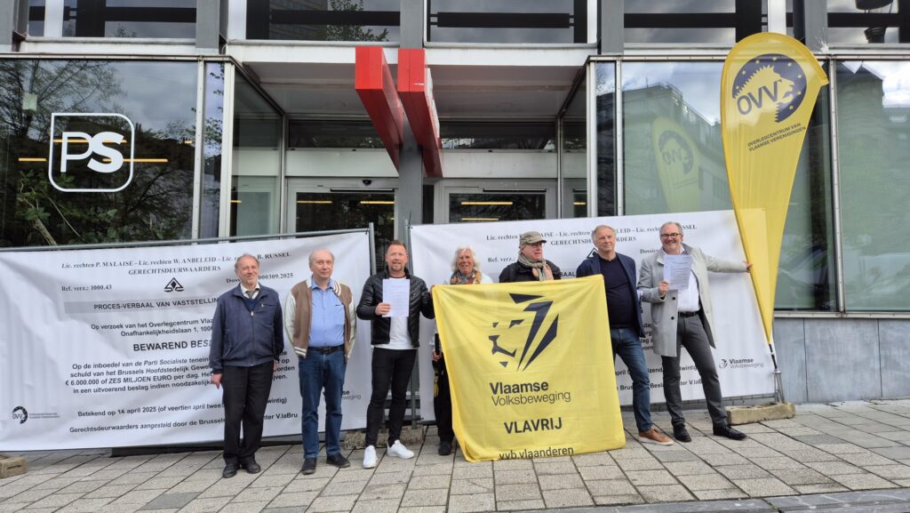 Actie PS-secretariaat met deurwaardersexploot